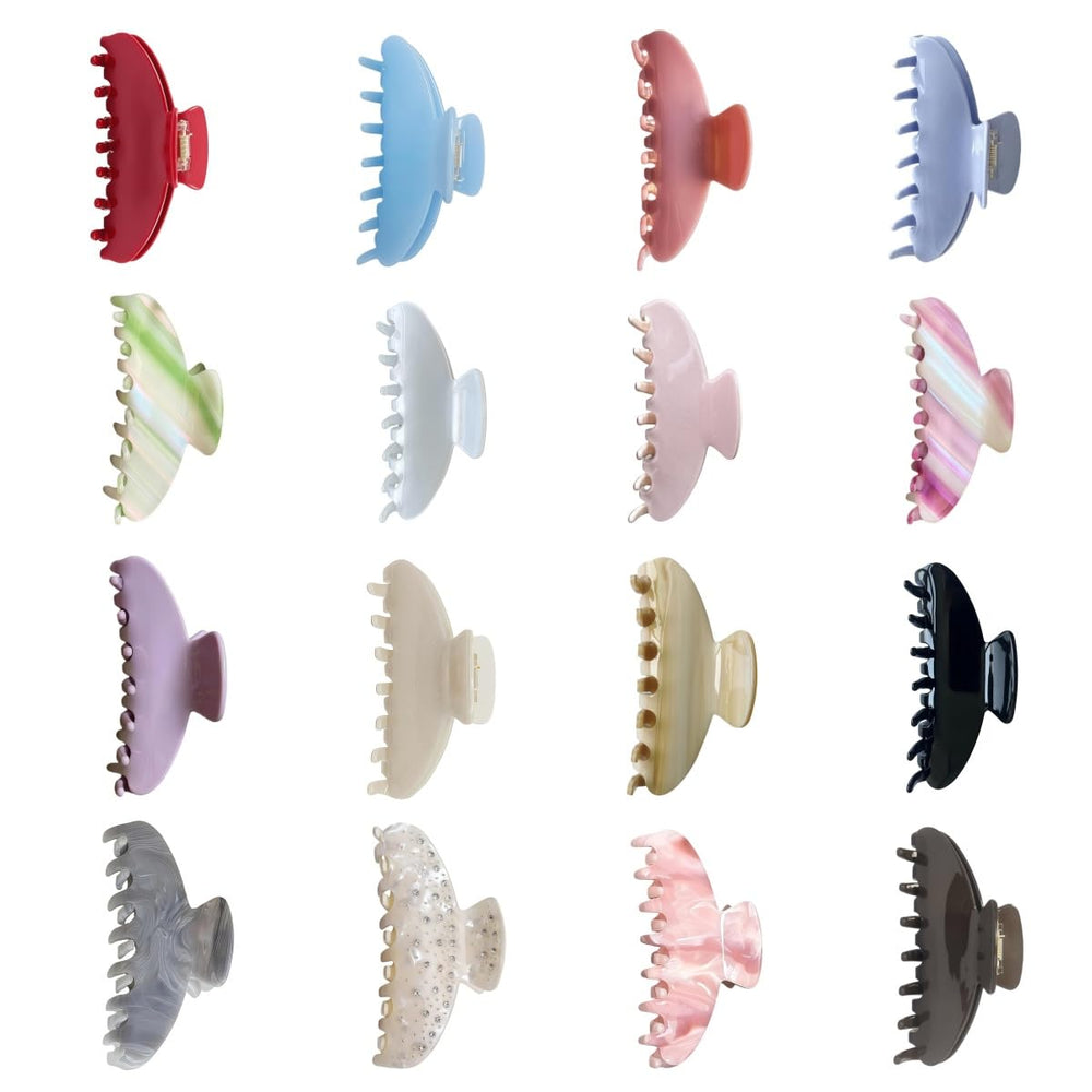 OideGuiing acetate hair clip coffee packaged ready-to-gift accessory adds color pop.