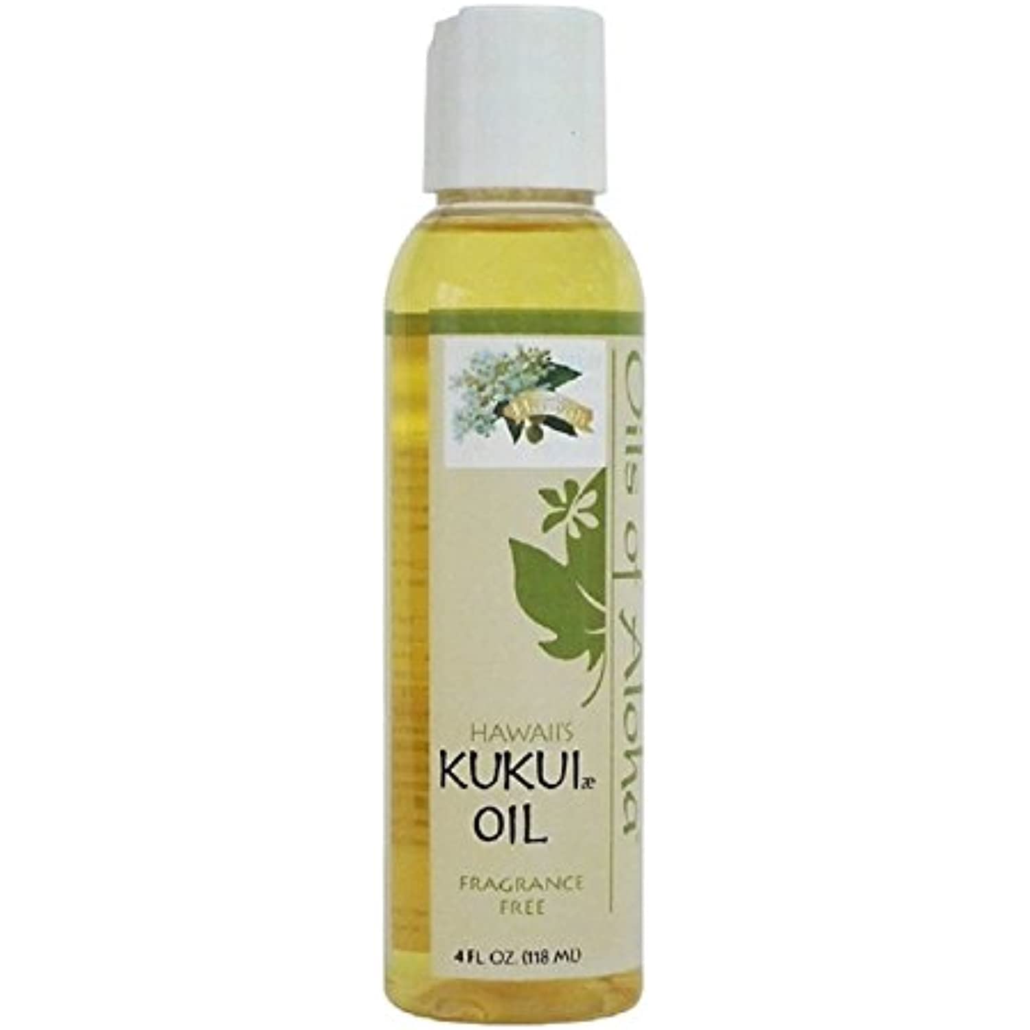 Oils of Aloha Kukui Oil bottle for gentle daily hydration of dry skin