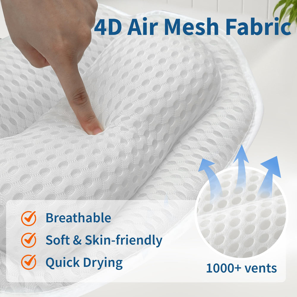 OiZenhio Bath Pillow quick-dry feature for fast readiness between uses