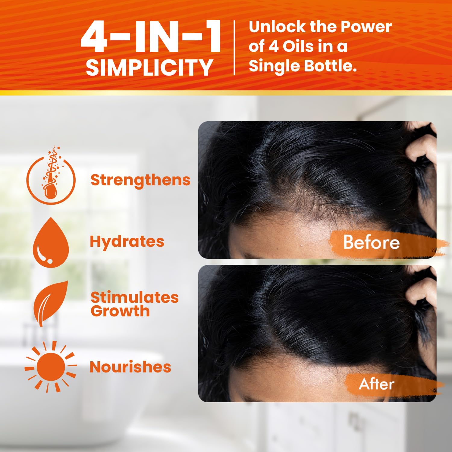 Okaga Batana Oil-hair-silky-shine hair appears smoother and more radiant
