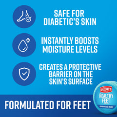 O'Keeffe's Healthy Feet 2-pack box demonstrates value for ongoing foot care.