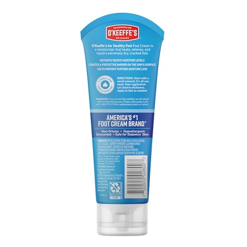O'Keeffe's Healthy Feet 2-pack highlights value and convenient at-home foot care.