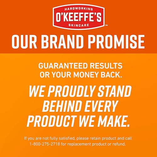 Travel-ready O'Keeffe's Lip Repair unscented lip balm in compact form