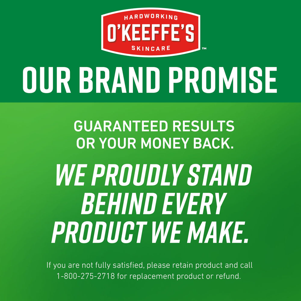 Plain-background shot of O'Keeffe's Working Hands jar.