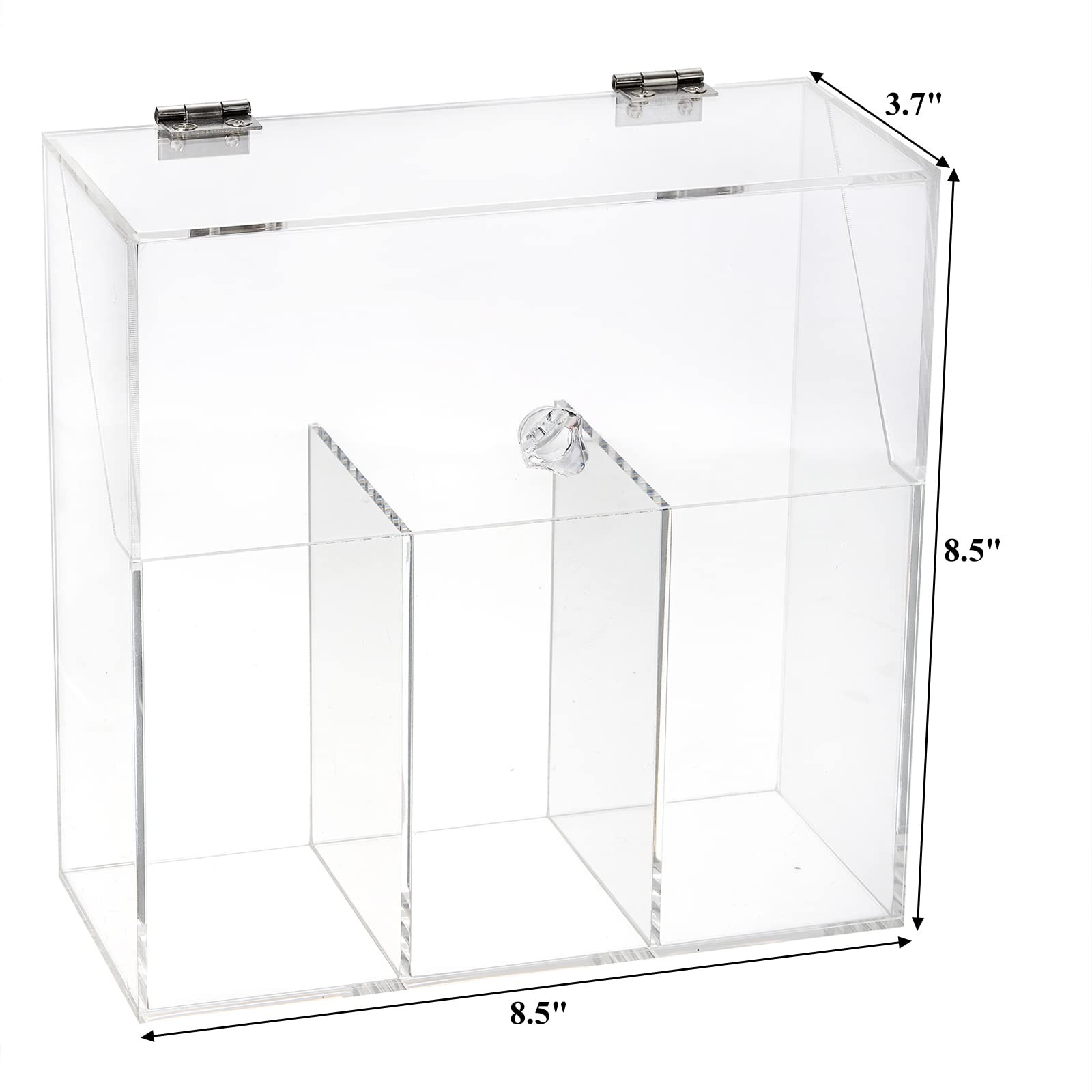 Okllen makeup brush organizer offers transparent visibility for easy access to tools.
