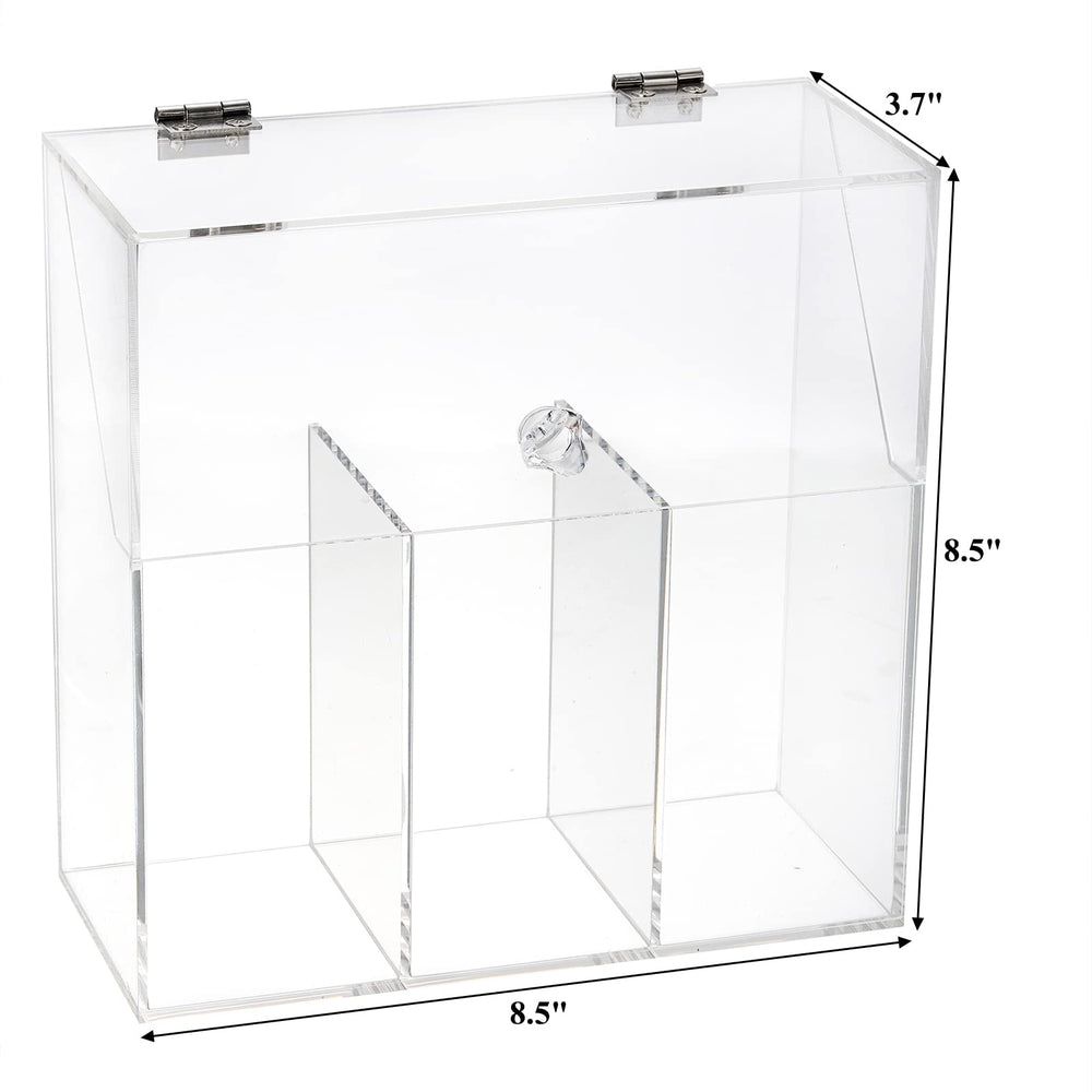 Okllen makeup brush organizer offers transparent visibility for easy access to tools.
