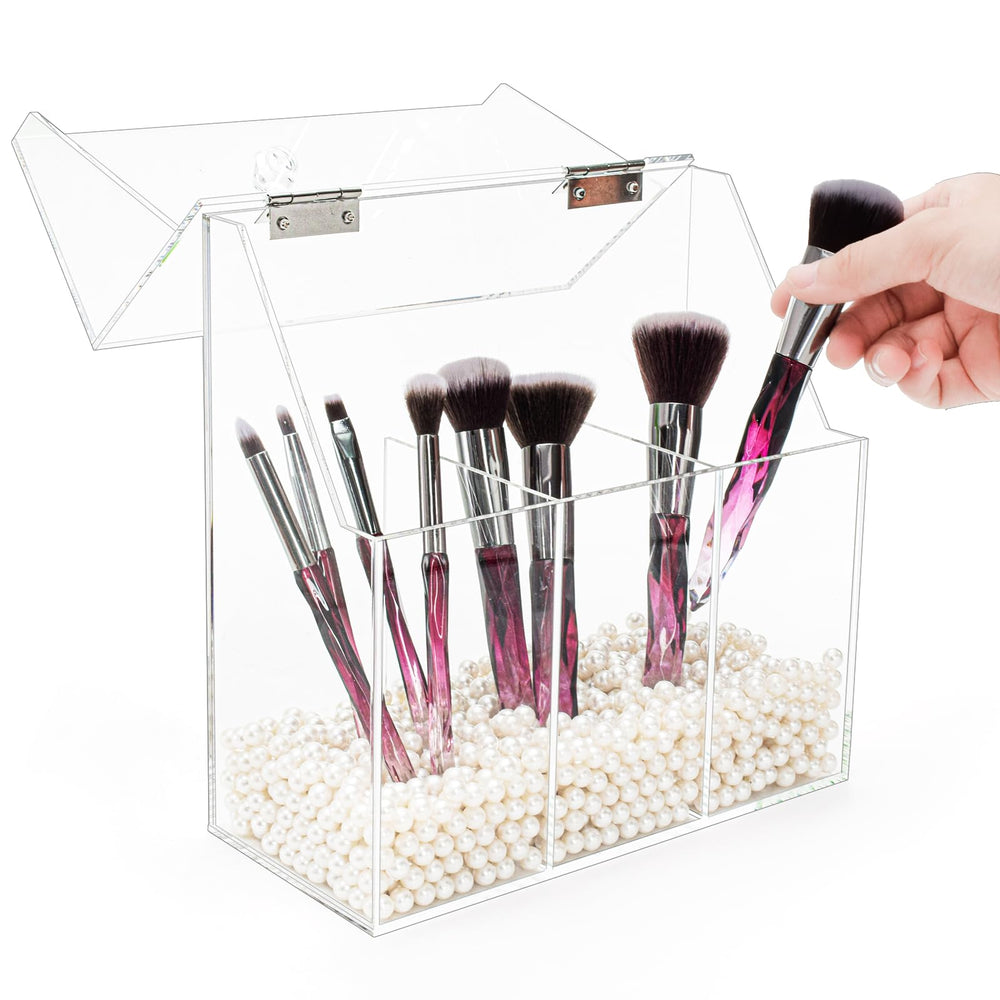 Okllen dustproof lid keeps brushes free from dust and dirt.
