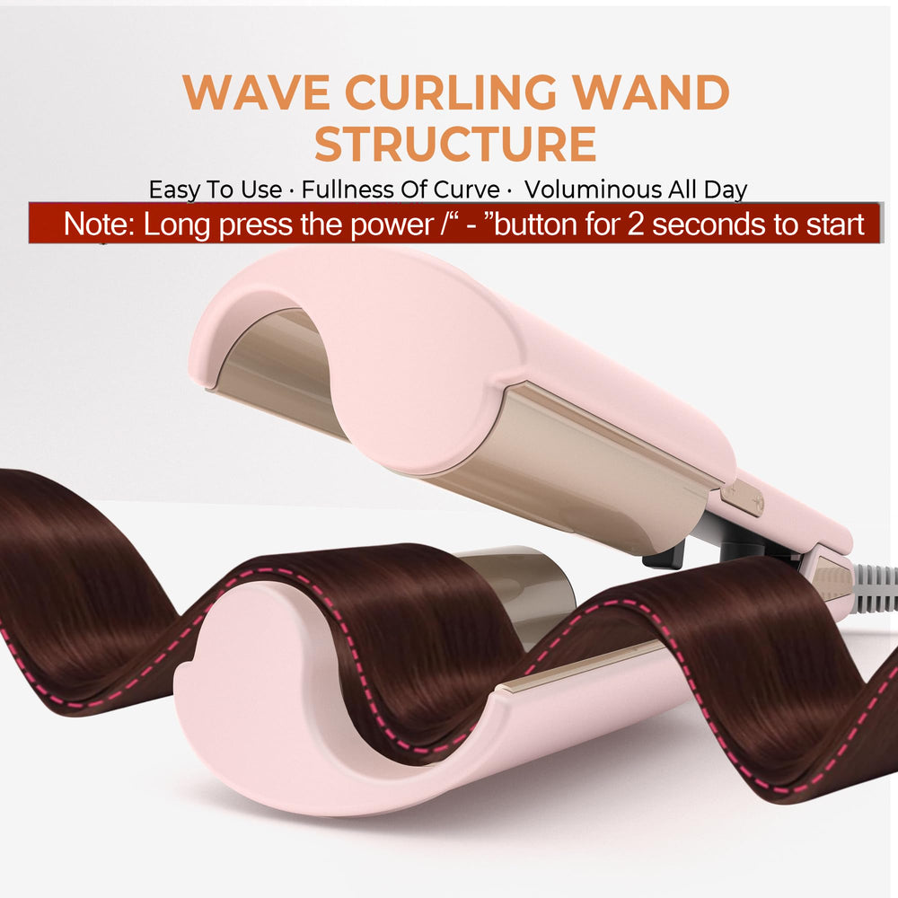OKWRAP Waver anti-scald design prevents burns during styling