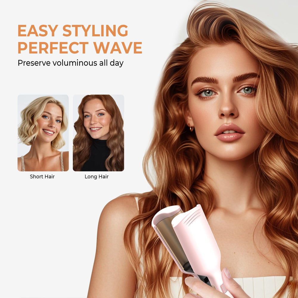 OKWRAP Waver dual voltage for travel-ready styling