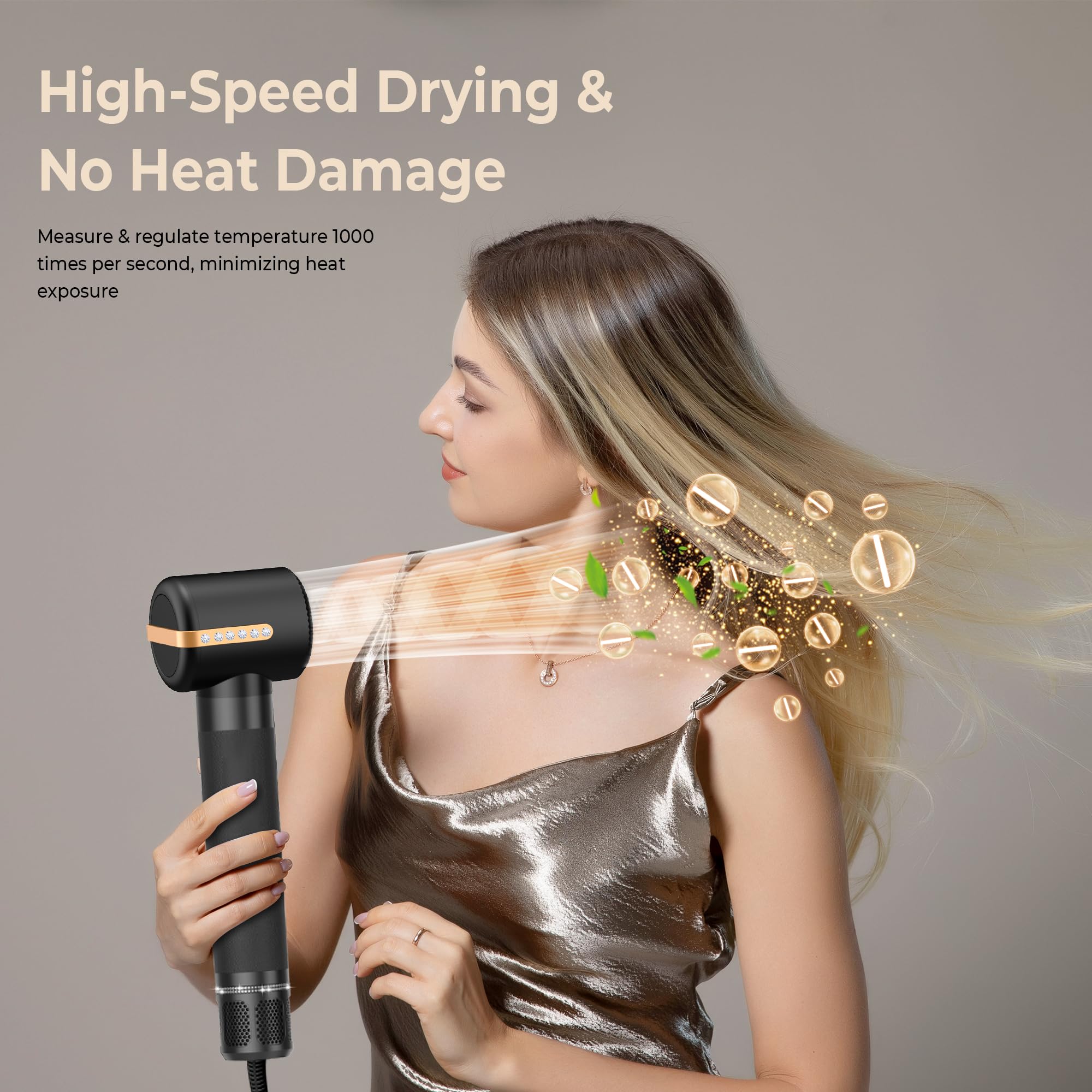 OKWRAP cool to high heat options support versatile styling for all hair types.