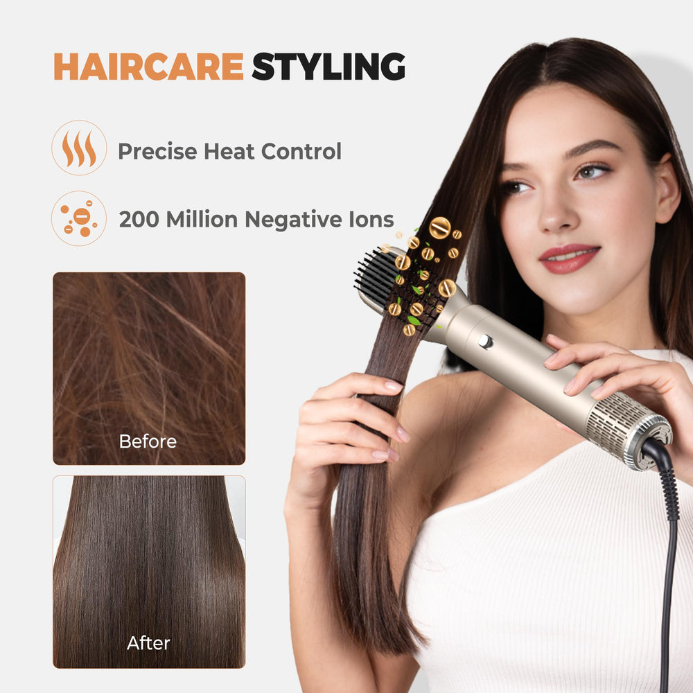 OKWRAP massage oval brush for comfortable daily combing.