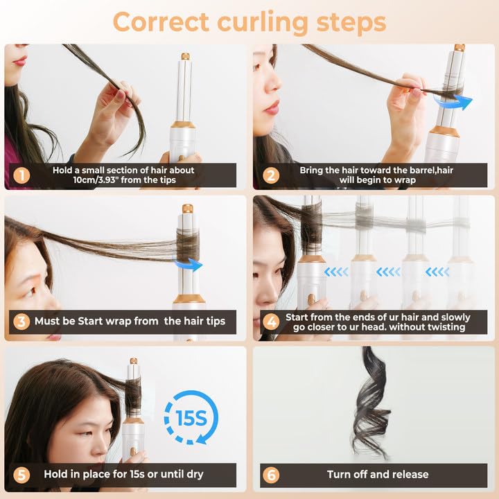 OKWRAP oval-design hair styling barrel reduces tangles for smoother results.