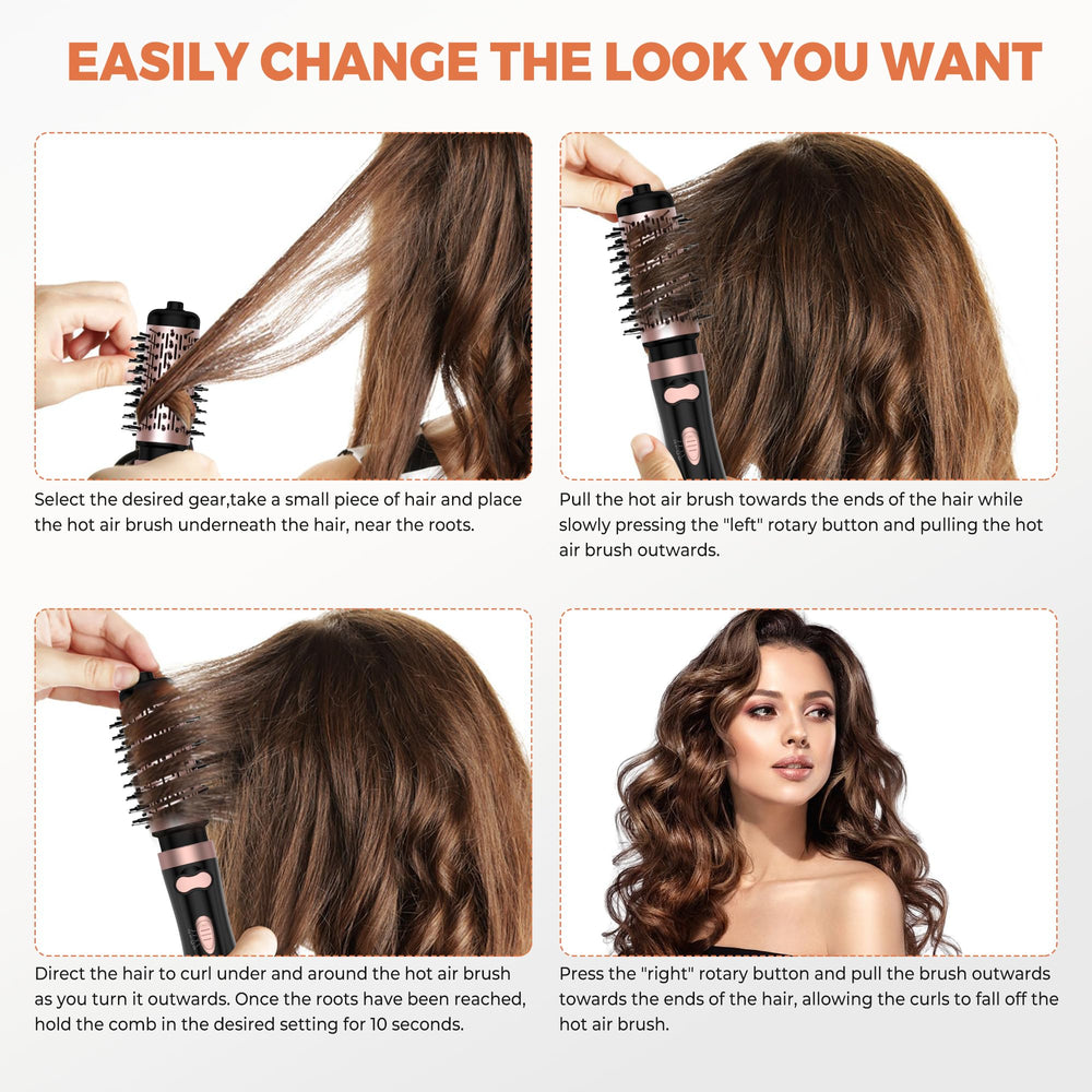 OKWRAP rotating brush with 360 swivel cord for easy maneuvering