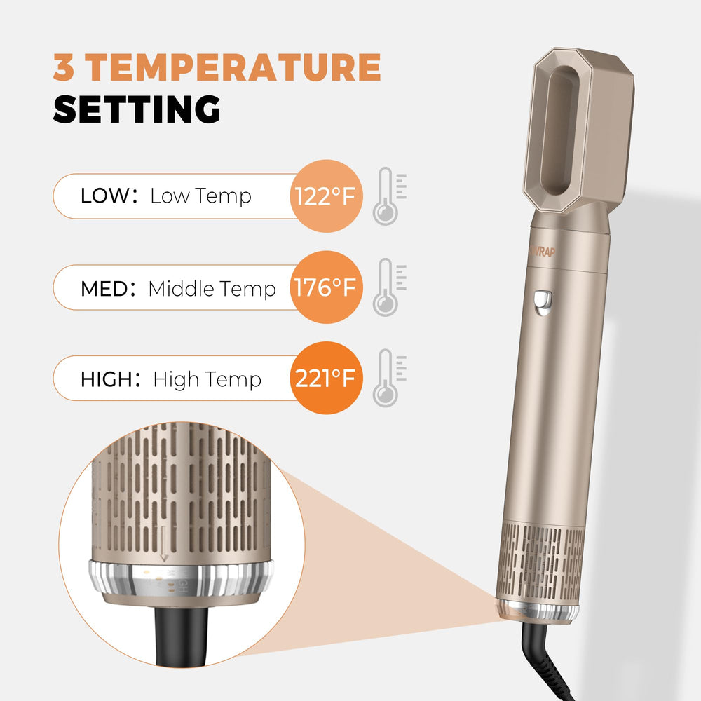 OKWRAP styling brush volumizing boost for body and bounce.