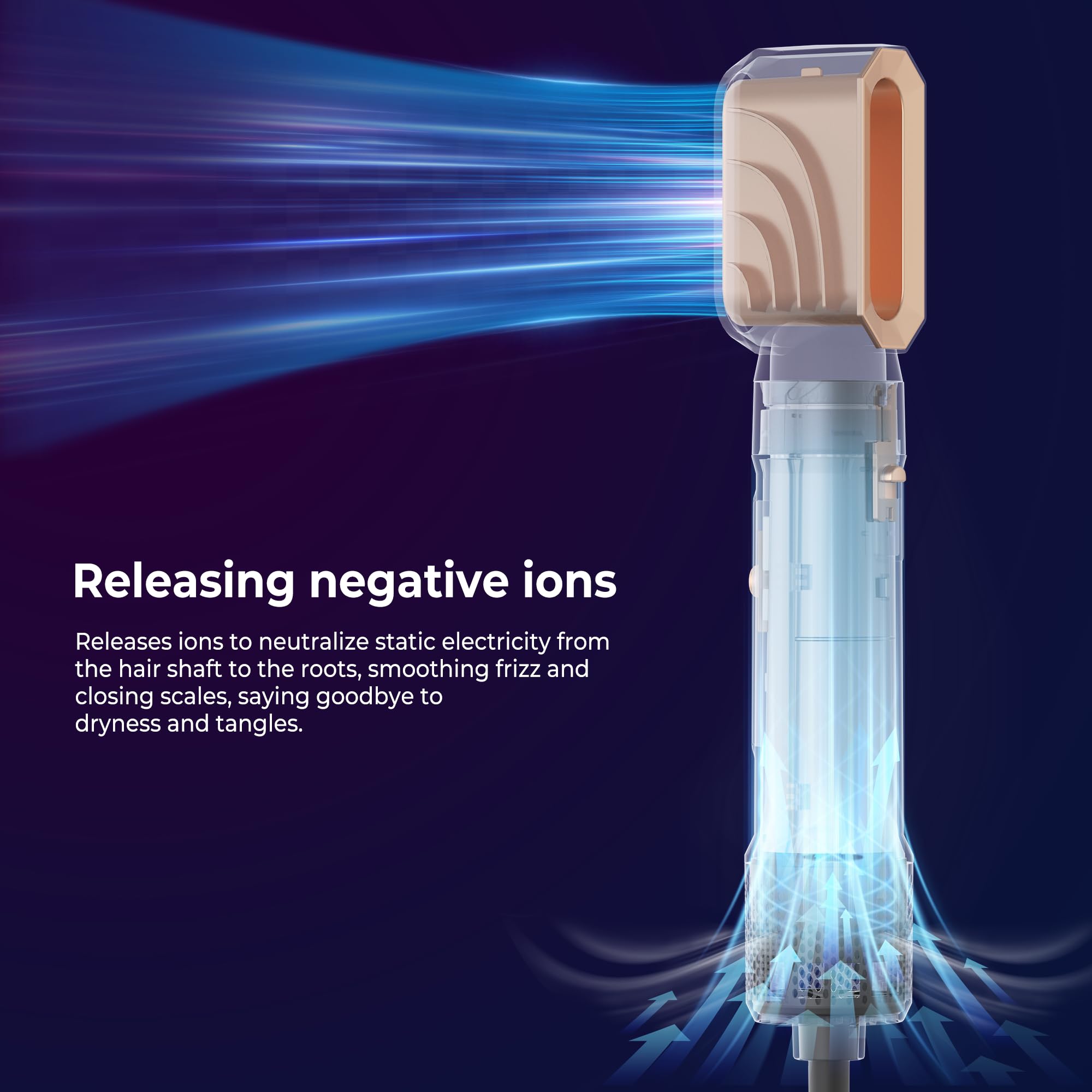 OKWRAP travel-ready styling tool is compact and convenient for on-the-go days.