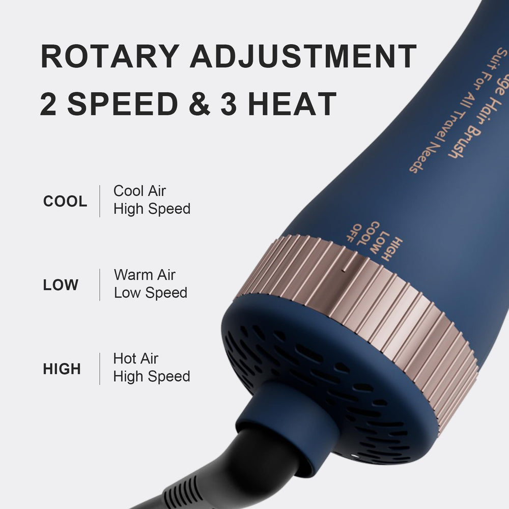 Olaermoso nano titanium 2-inch barrel for fast drying and glossy finish