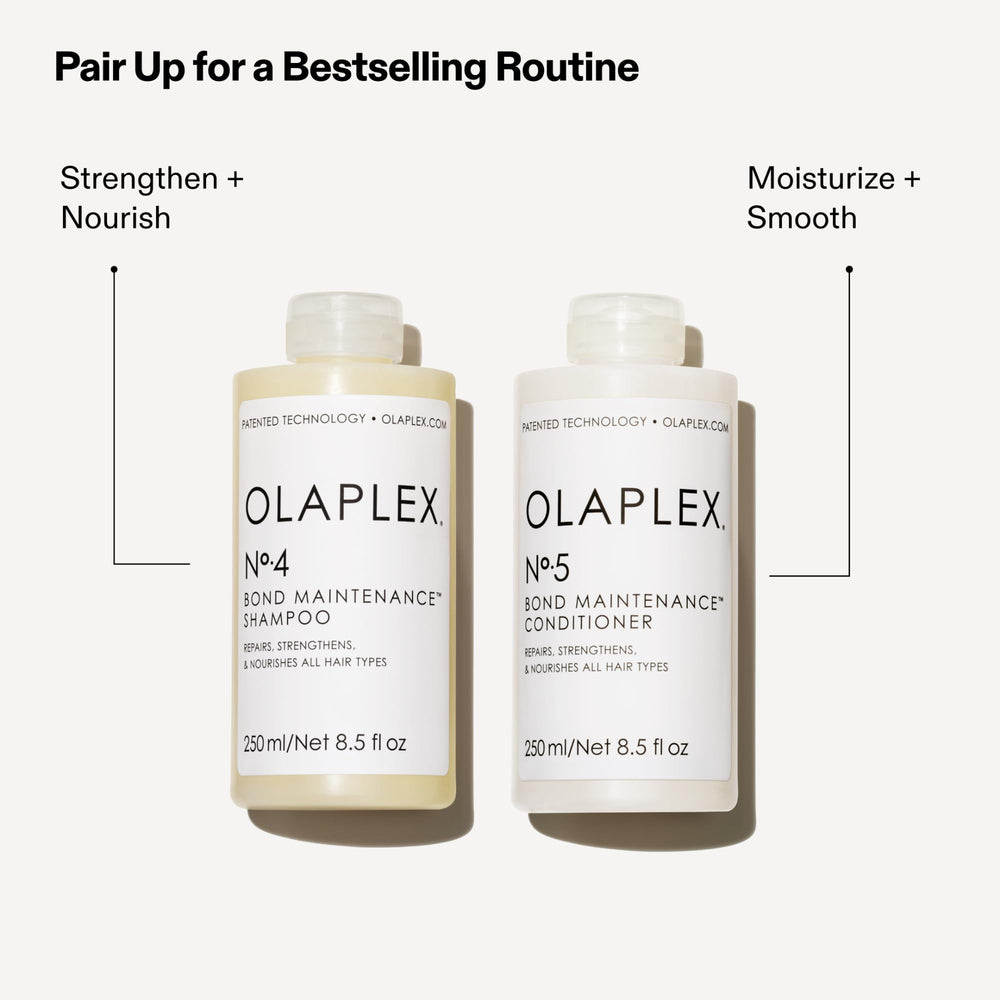 Olaplex brand ingredients and botanicals display showing science-meets-nature benefit