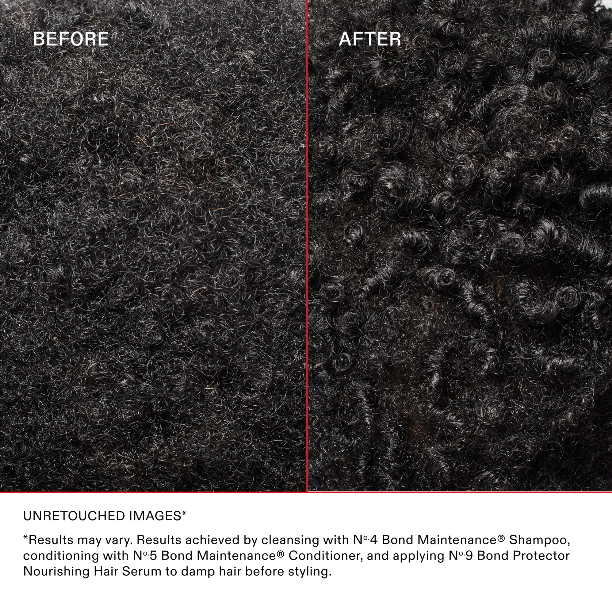 Olaplex in a bathroom lifestyle scene demonstrating salon results at home