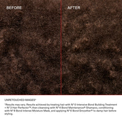 Close-up of Olaplex N°.0 serum texture highlighting concentrated formula benefit