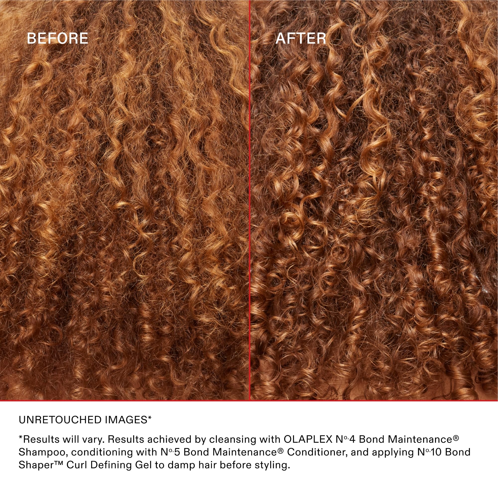 Olaplex Nº.10 pump dispensing gel illustrating easy controlled application