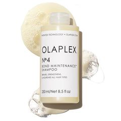 Olaplex Nº.4 front bottle view showing clean design and product advantage
