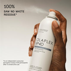 Olaplex Nº.4D being misted into roots to refresh hair and boost weightless volume