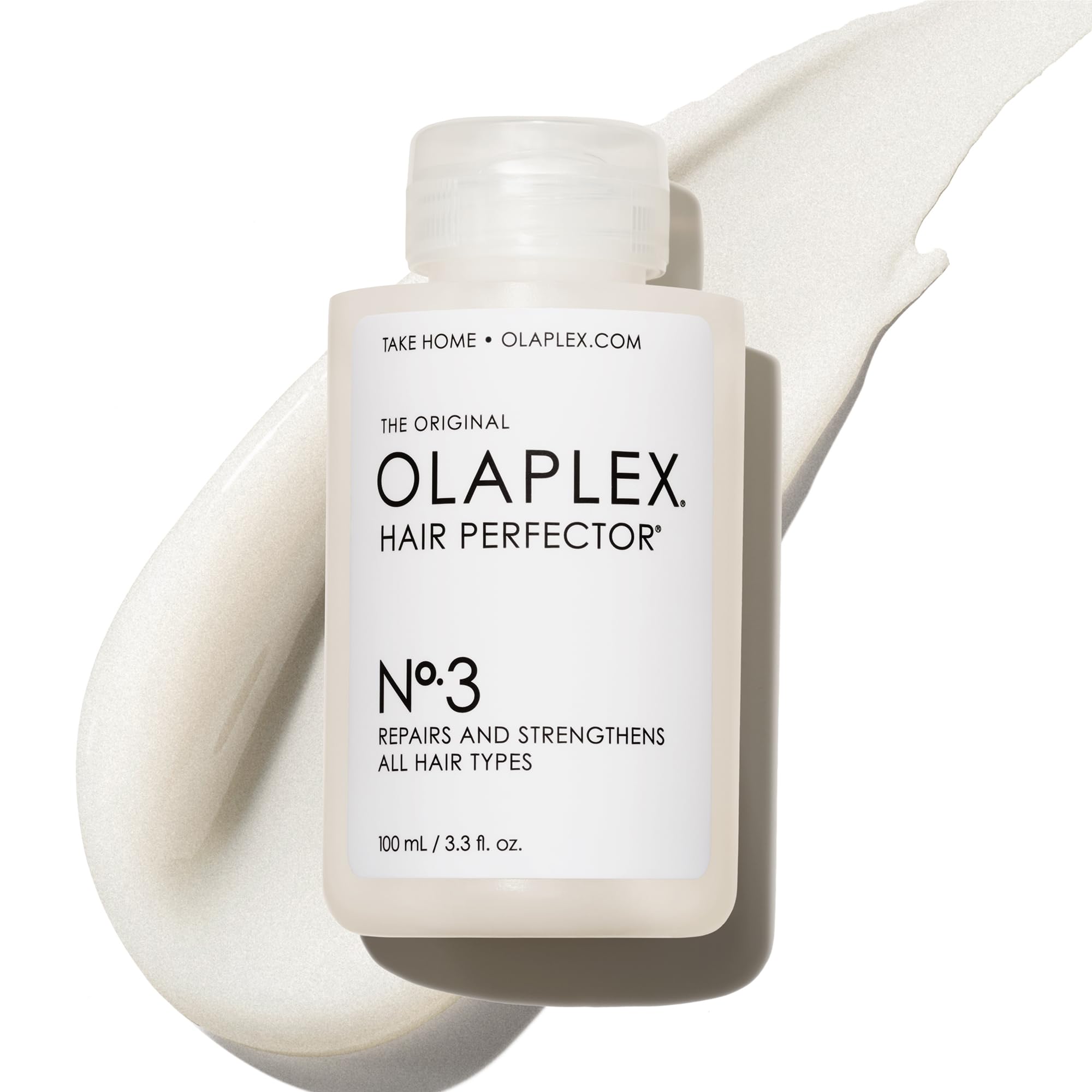 Olaplex No.3 front packaging showing product and size for quick recognition and trust