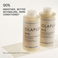 Olaplex No.5 conditioner creamy texture demonstrating hydration