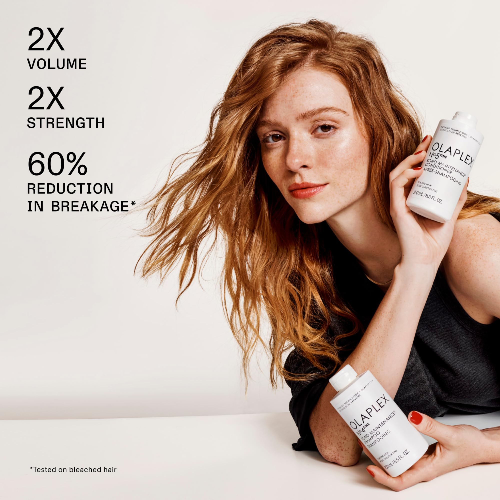 Olaplex Nº.5FINE creamy texture close-up demonstrating lightweight hydration