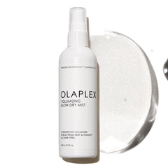 Olaplex front packaging showing sleek bottle and volume benefit