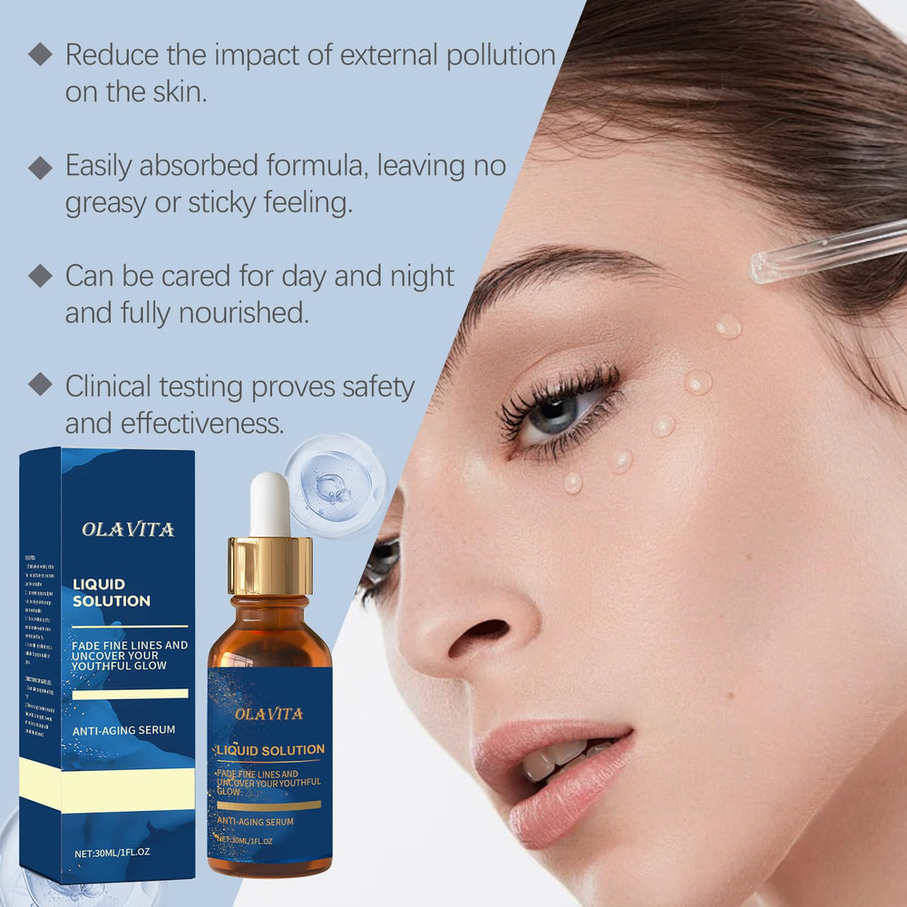 OLAVITA Liquid Solution Serum dropper dispensing easy hydration