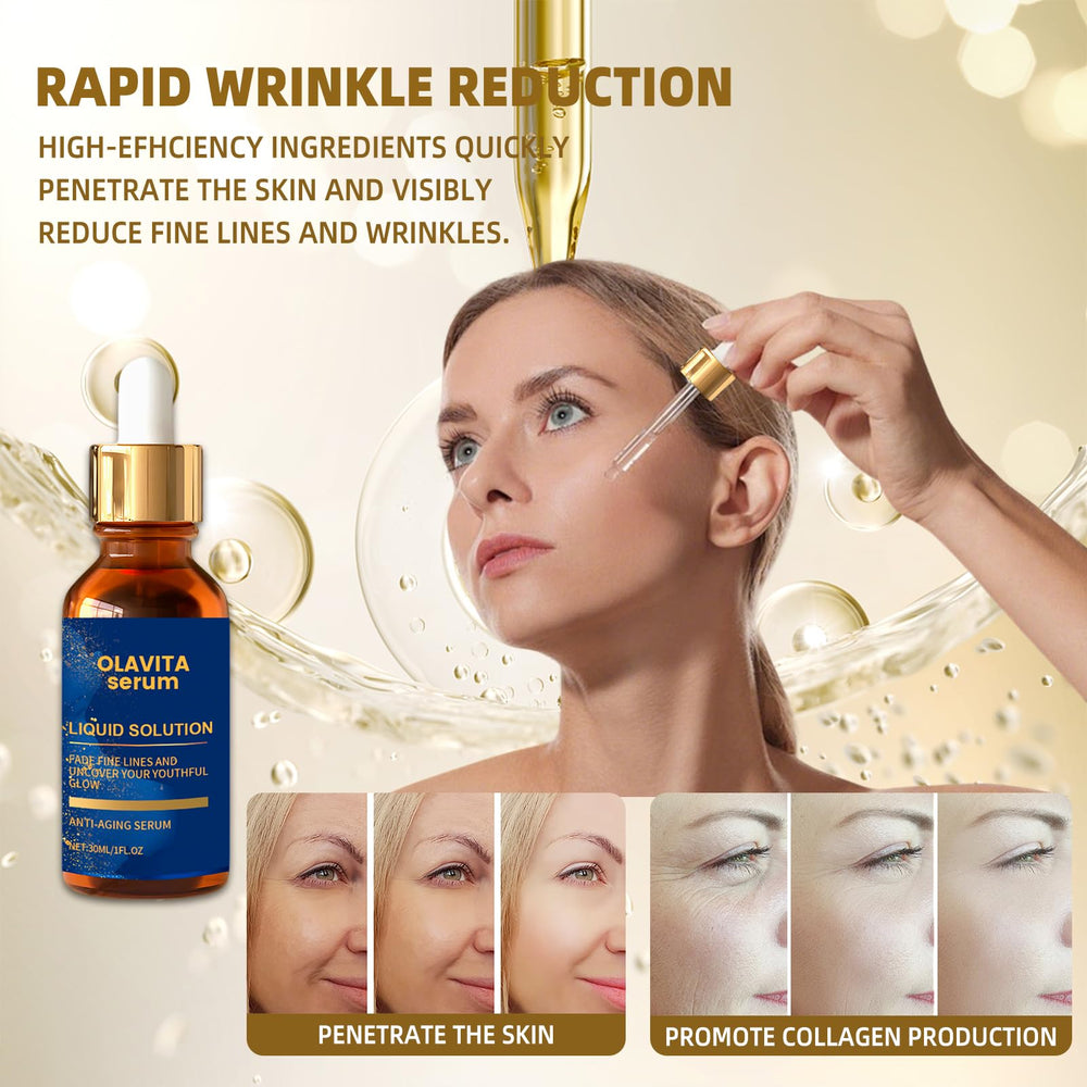 Olavita Serum natural ingredients emphasizing plant and fruit extracts