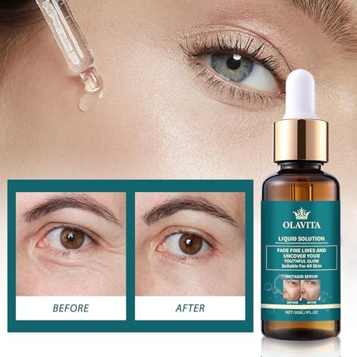 OLAVITA serum packaging shows a value 2-pack for routine use.
