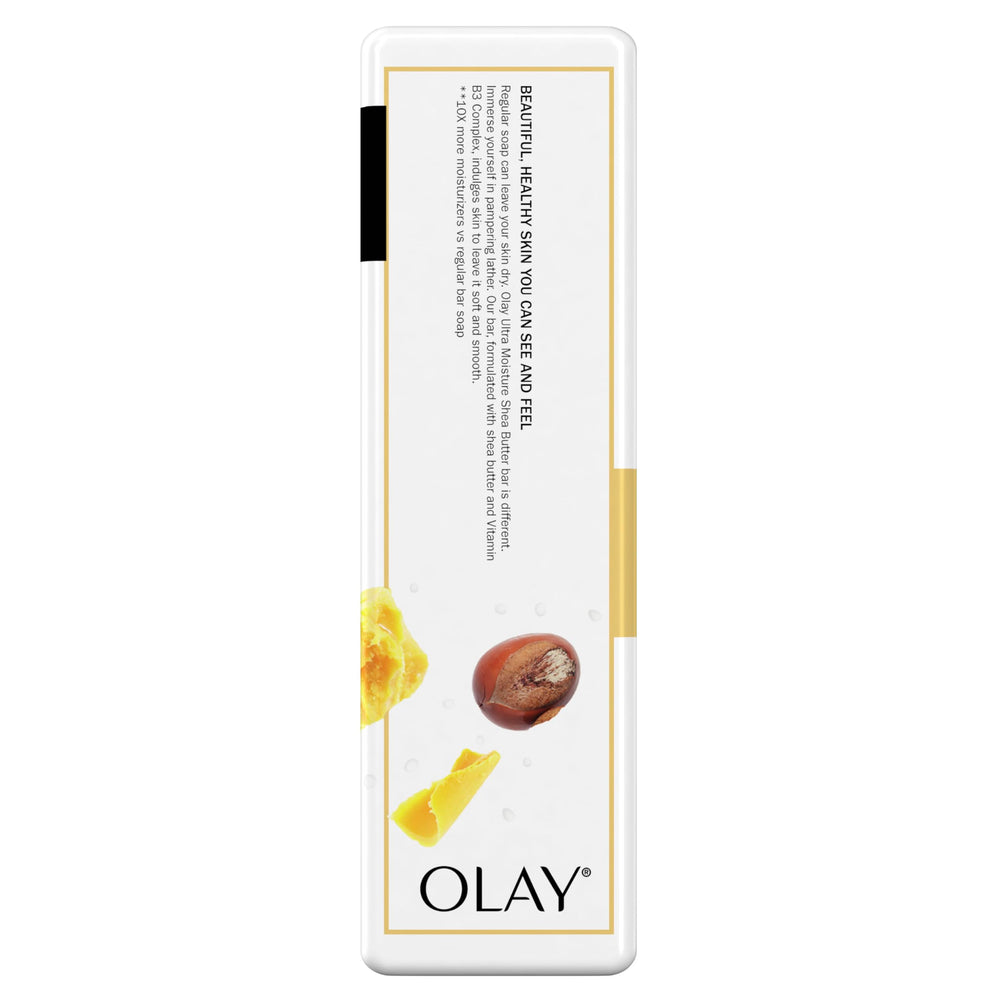 Olay beauty bar shown for face-friendly cleansing and moisturized skin.