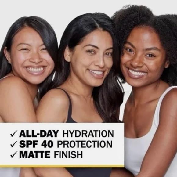 OLAY Complete SPF40 hypoallergenic solution shown for sensitive skin care