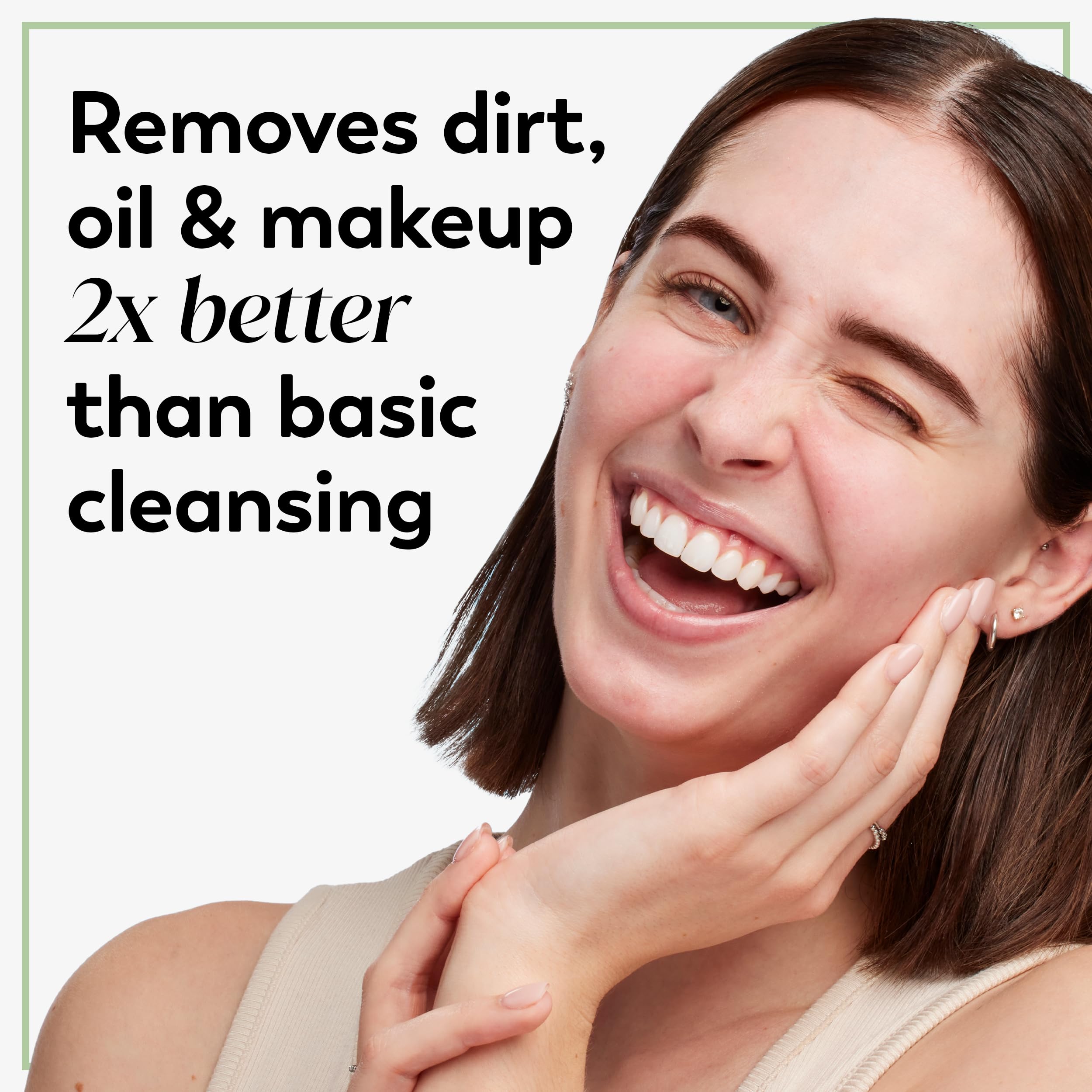 Olay Daily Facials dry cloths showing velvety texture for makeup removal