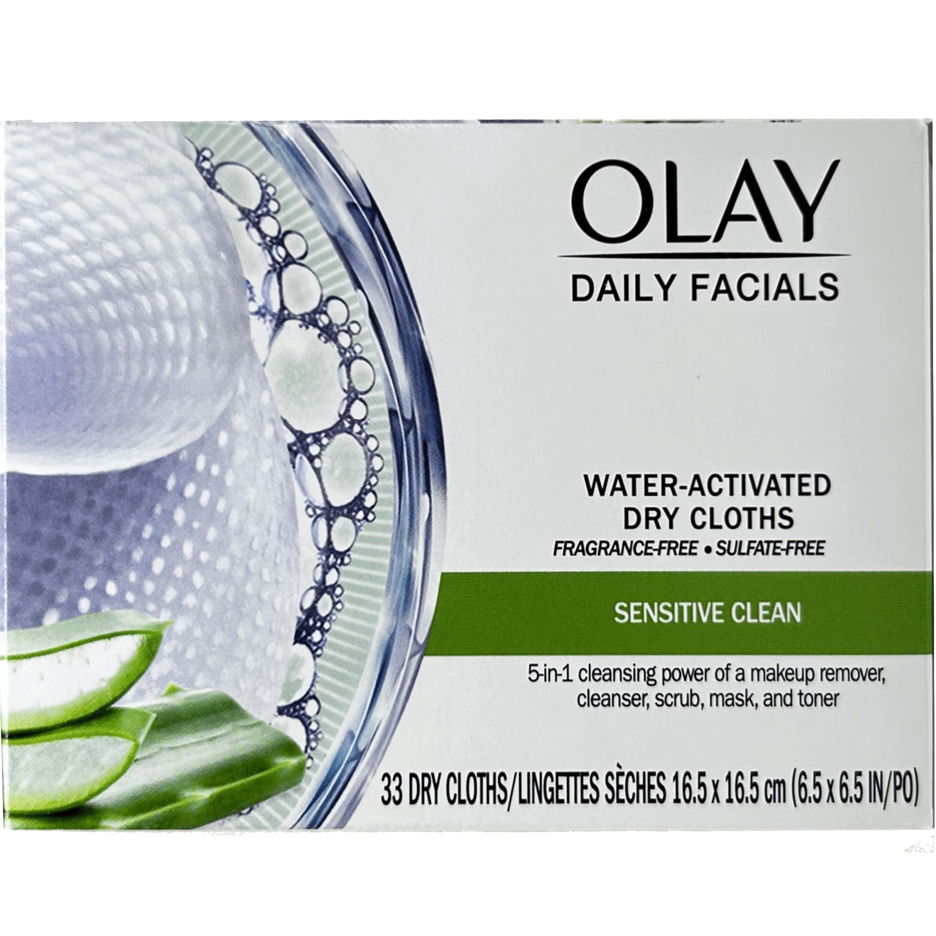 Olay Daily Gentle Clean Cloths on-the-go use demonstrated by travel-friendly packaging.