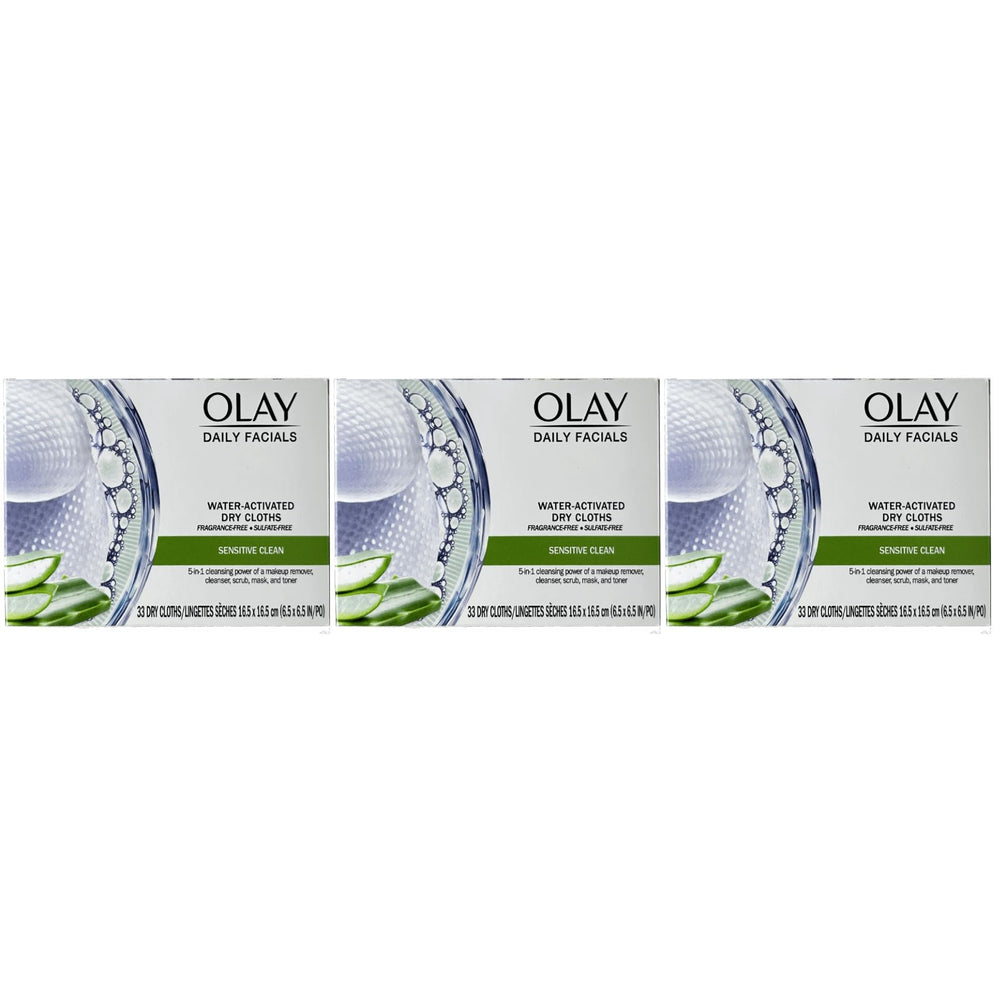 Olay Daily Gentle Clean Cloths water-activation demonstrates rich lather for thorough cleanse.