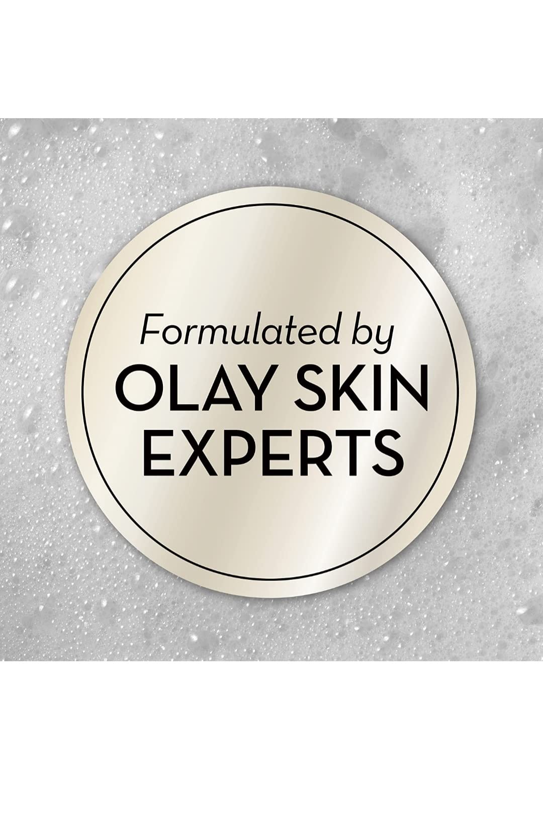 Olay Moisture Outlast beauty bar closeup shows creamy lather delivering hydration during cleansing