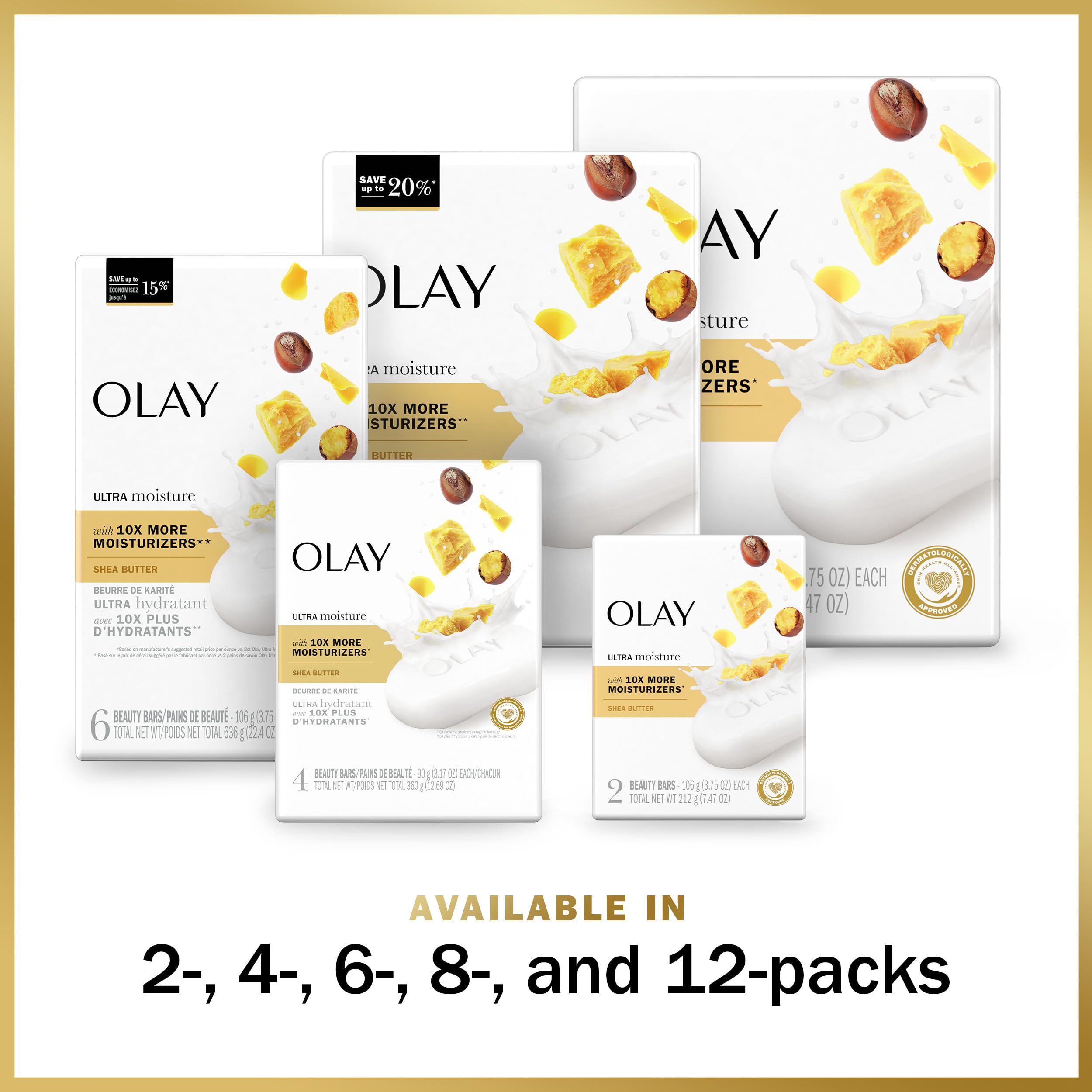 Olay Moisture Outlast beauty bar creamy-lather close-up highlights rich hydration.