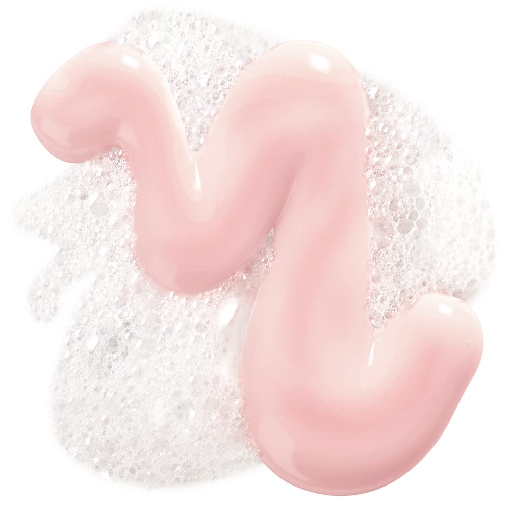 Olay Moisture Ribbons Plus lather on skin during rinse suggests lasting softness