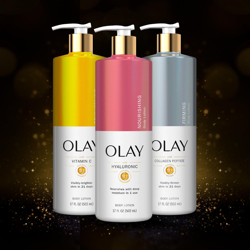 Applying Olay lotion to the forearm demonstrates fast absorption