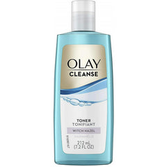 Close-up of Olay Oil Minimizing Toner with witch hazel for oil control.