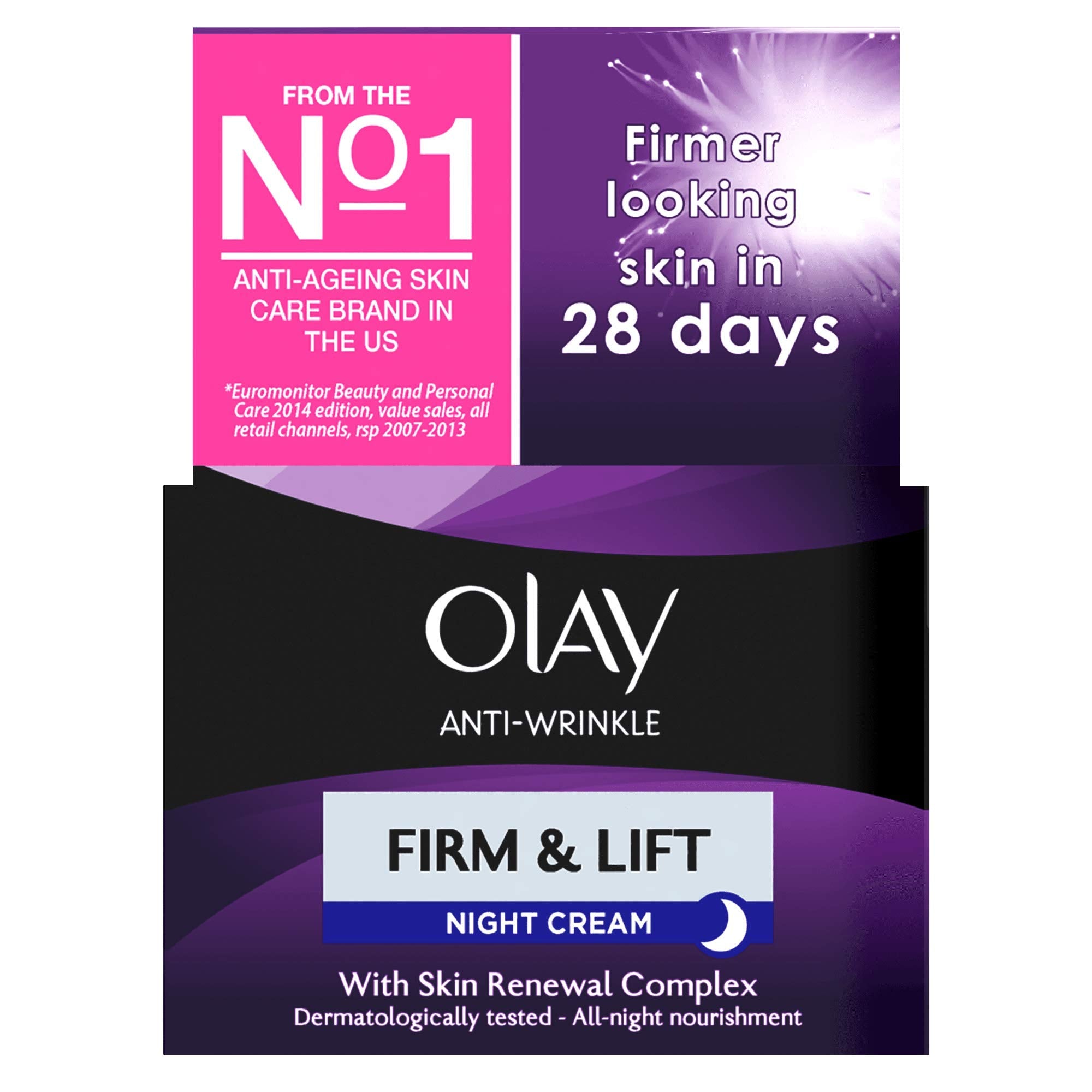 Olay overnight skincare refresh for a brighter morning look