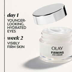 Olay Regenerist Collagen Peptide 24 application around eye area demonstrates smooth absorption.