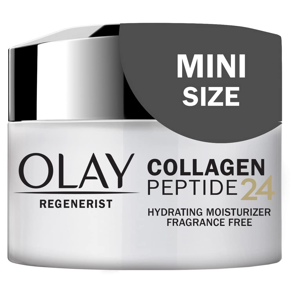 Travel-friendly face and neck application using Olay Regenerist