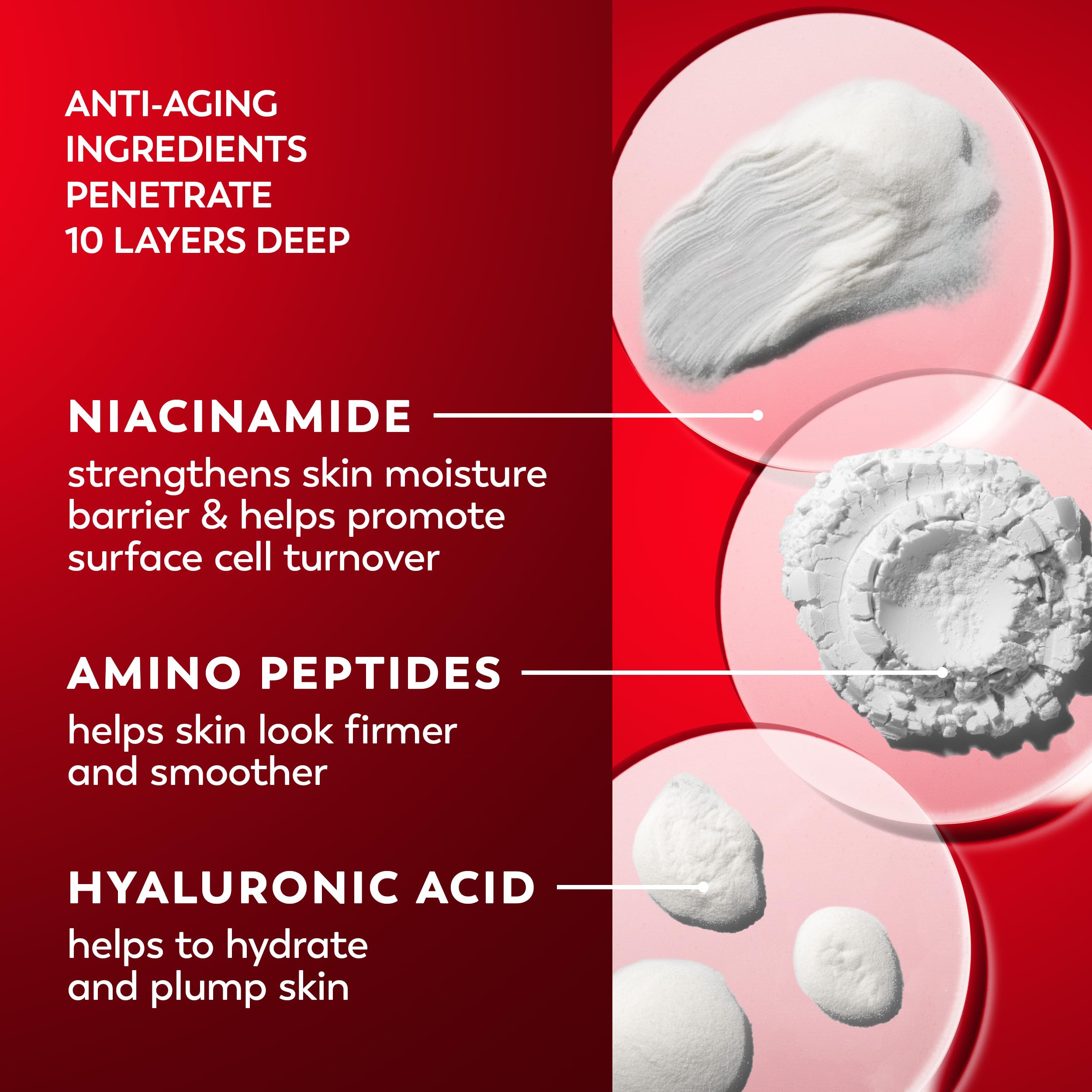 Olay Regenerist daily routine image illustrating consistent hydration.