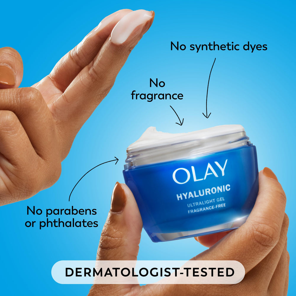 Olay Regenerist under makeup use demonstrates seamless wear.