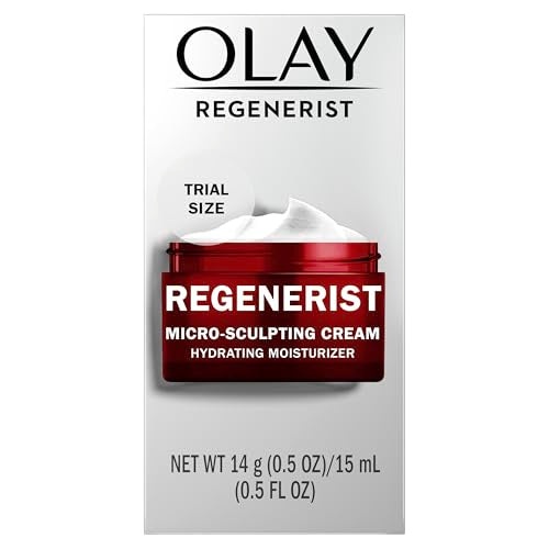 Olay Regenerist wrinkle-diminish look visual suggesting smoother complexion.