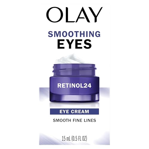Olay Retinol 24 Eye Cream texture on finger shows easy blend-in.
